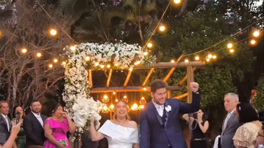 Me acompanhe em um casamento lindo no Espaço Colonial Pampulha 