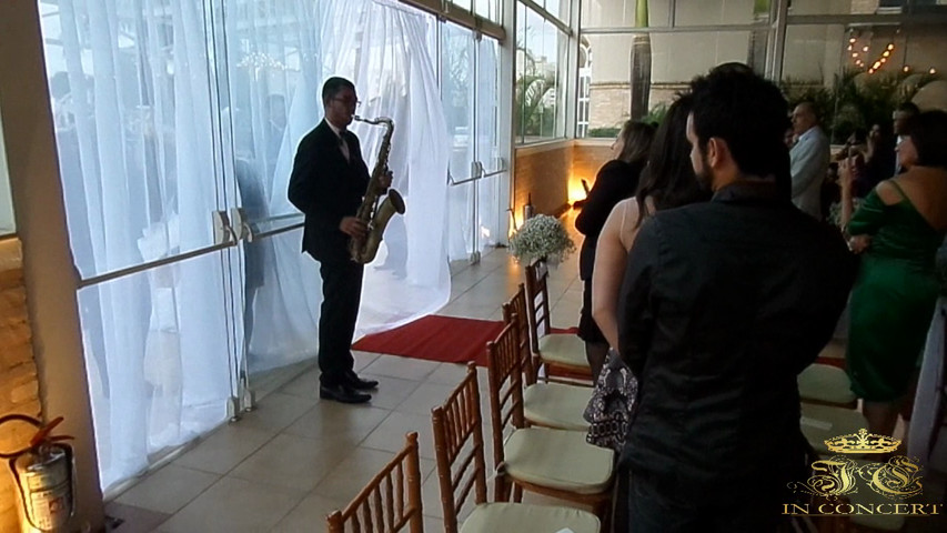 Entrada da noiva com sax (I Will Always Love You) Whitney Houston