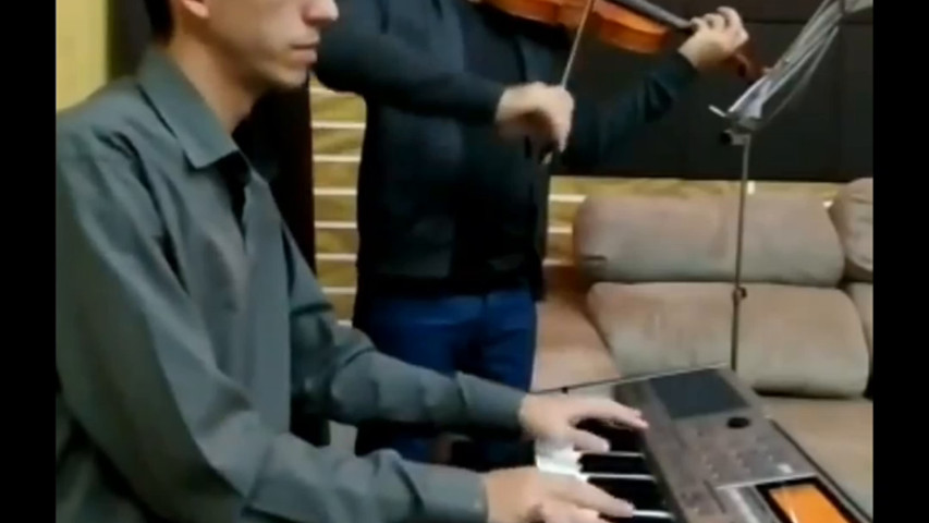 Violino e teclado