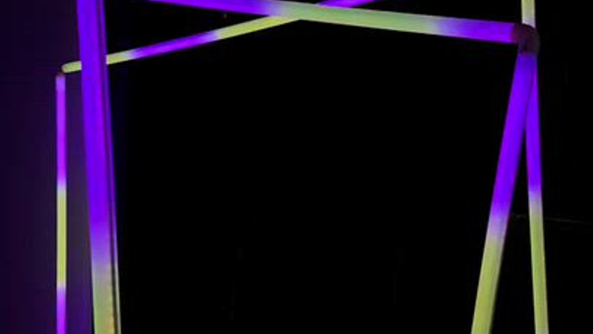 Entrada de Led Inclinada 
