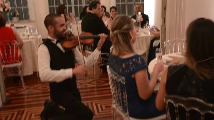 Jantar Romântico com Violino!