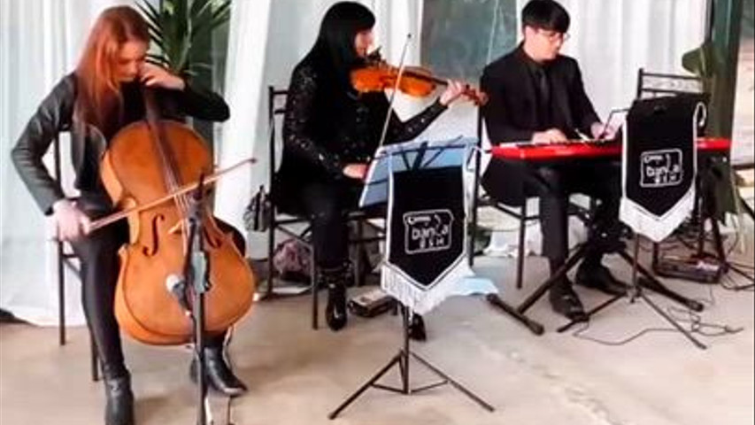 Teclado, Violino e Violoncelo 