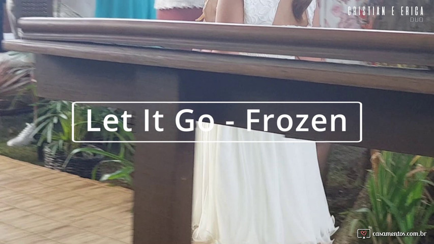 Let It Go Frozen Ao Vivo