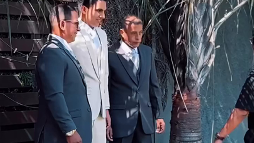 Um lindo casamento!