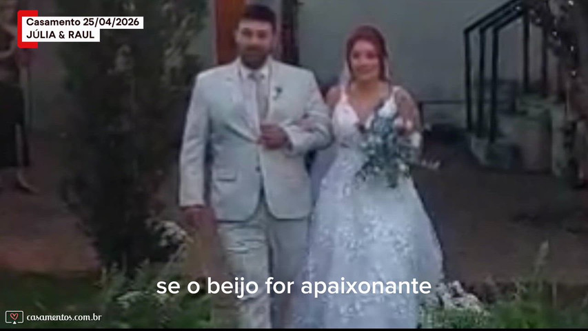 Casamento de Raul e Júlia