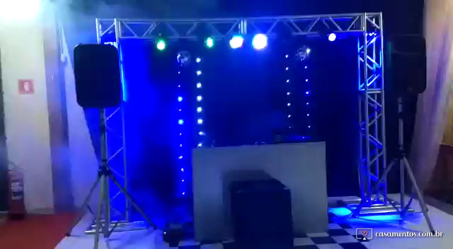 Djnoel pacote trave com cortina led