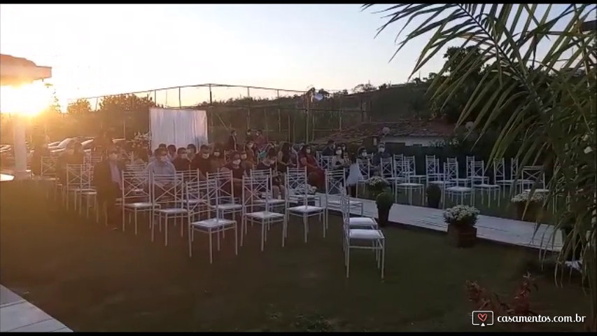 Cerimônia de casamento em 2/08/2021