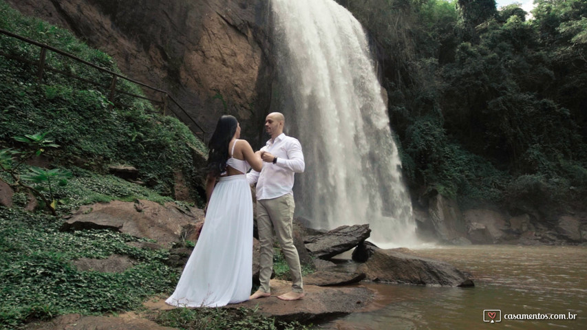 Pré Wedding na Cachoeira