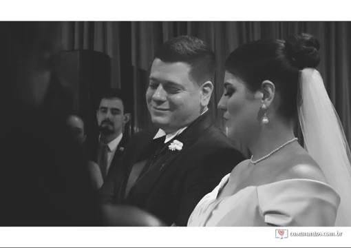 Cerimônia de Casamento com a Presente em Palavras