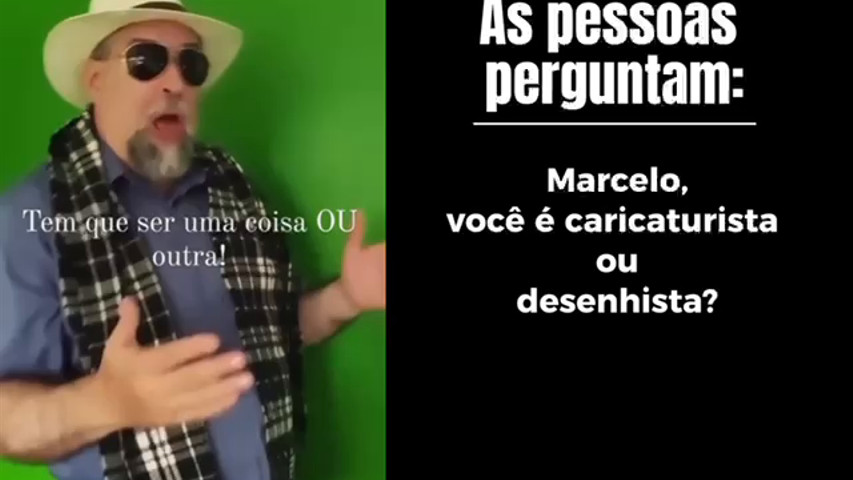Caricaturista X Desenhista