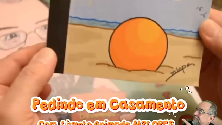 Pedido de casamento diferente
