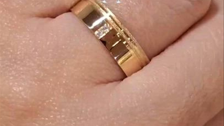 Par de alianças de Ouro 18k 750