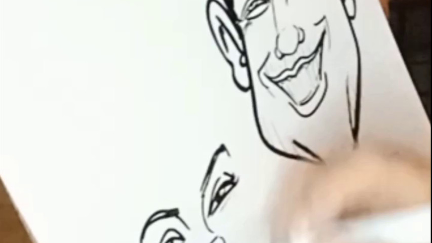 CARICATURAS AO VIVO
