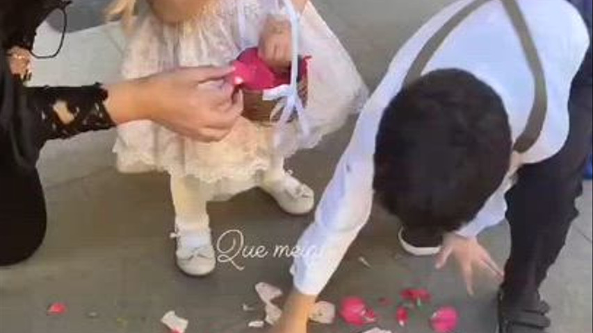 Esse momento foi lindo