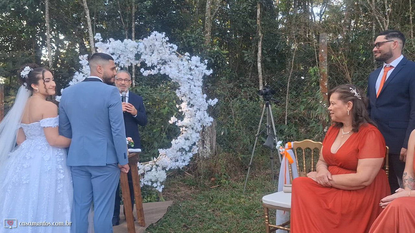 Celebrante e Juiz de Paz Francisco Martins