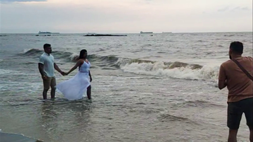 Ensaio Pré-casamento na Praia