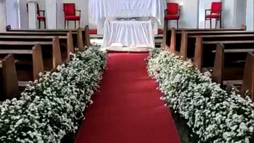 Decoração de cerimônia de casamento