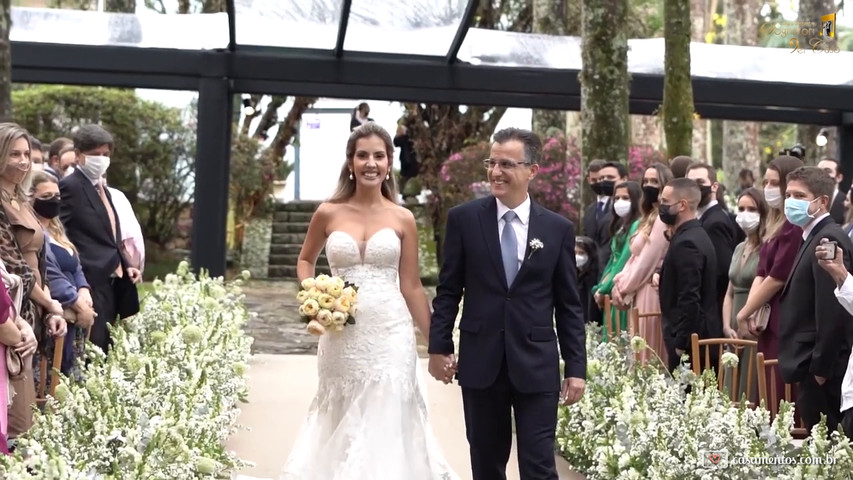 Casamento no Campo  linda Cerimônia na Fazenda Vila Rica