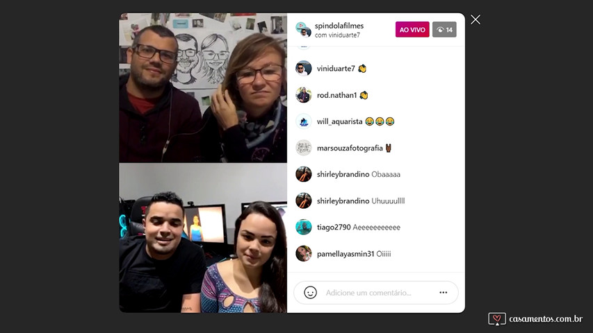 Live Renata e Vinicius casamentos