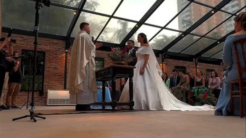 Trecho da mensagem aos noivos Carol & Arthur