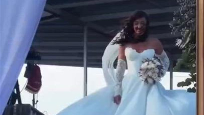 Casamento na praia - BrasilxArgentina 