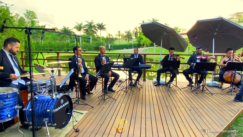 Pra você guardei o amor - quinteto - trio de cordas bateria e piano elétrico 