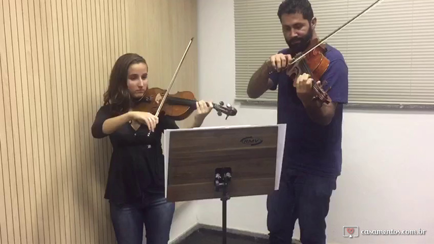 Buscai primeiro o reino de Deus Instrumental Violino e Viola para Casamentos em Juiz de Fora