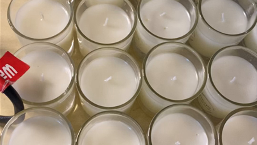 Velas aromáticas de 70ml