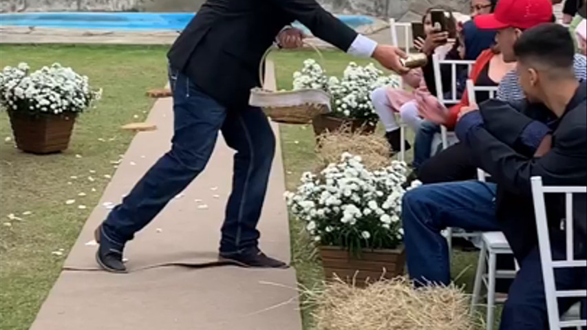 Casamento ao ar livre sim!