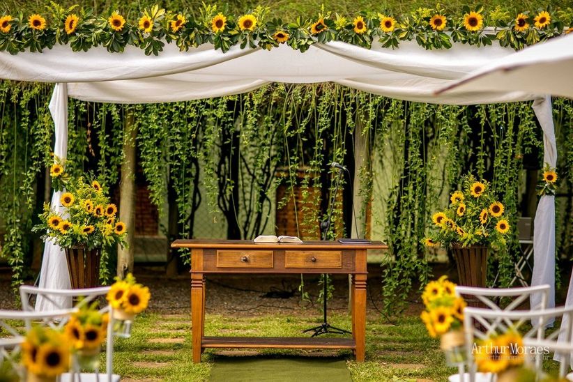 Altar Casamento Ao Ar Livre