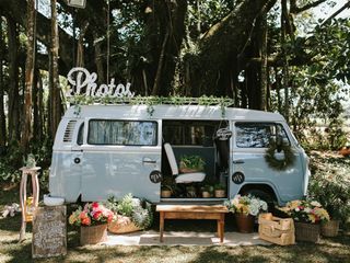 5 Ideias de photobooth para um casamento ao ar livre