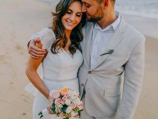 5 Estilos de look para casais que se casam na praia