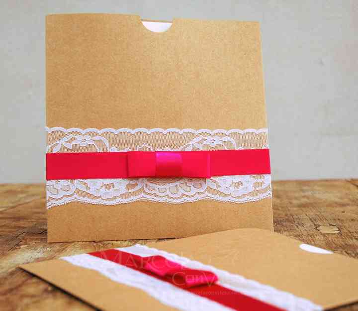 70 Envelopes Incriveis Para Todos Os Estilos De Convite De Casamento Esta é a parte de dentro do convite, para escrever: estilos de convite de casamento