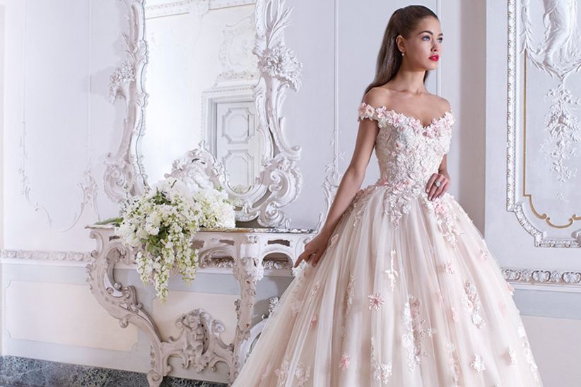 vestido de noiva estilo princesa