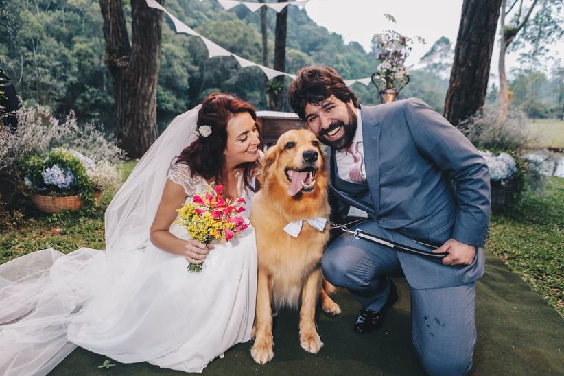 15 inspirações do fiel escudeiro em cerimônias 👰🐶🤵 6