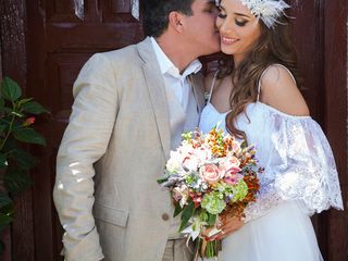 Looks nupciais perfeitos para casais boho
