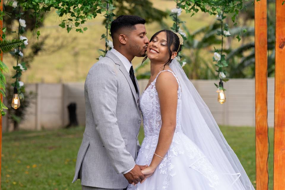 O casamento de Letícia e Denilson