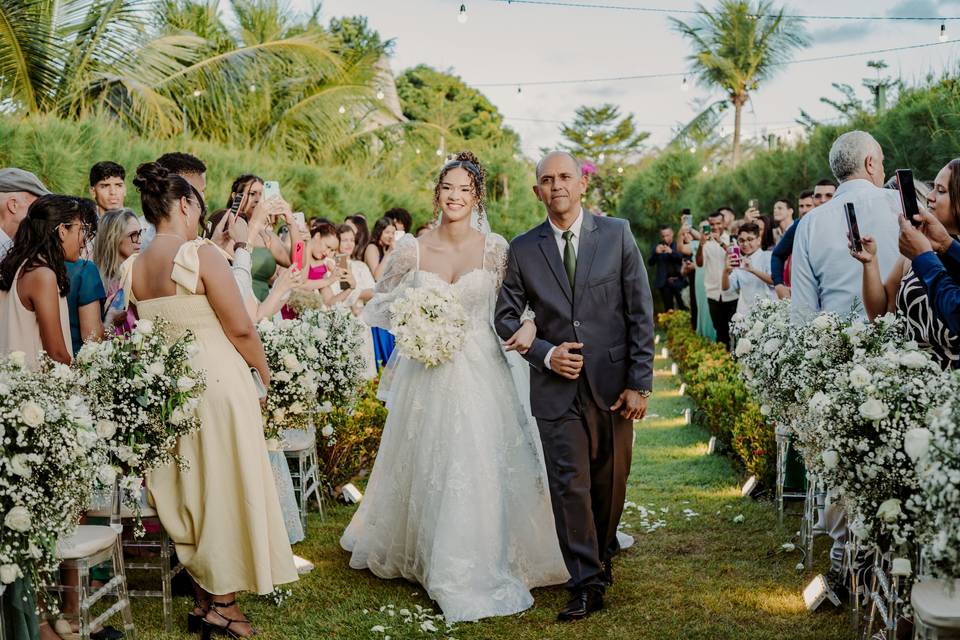 O casamento de Arely e Lucas