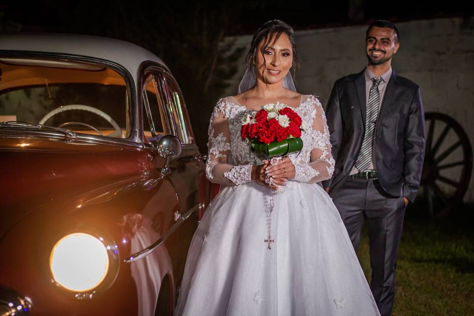 O casamento de Daniele e Samuel