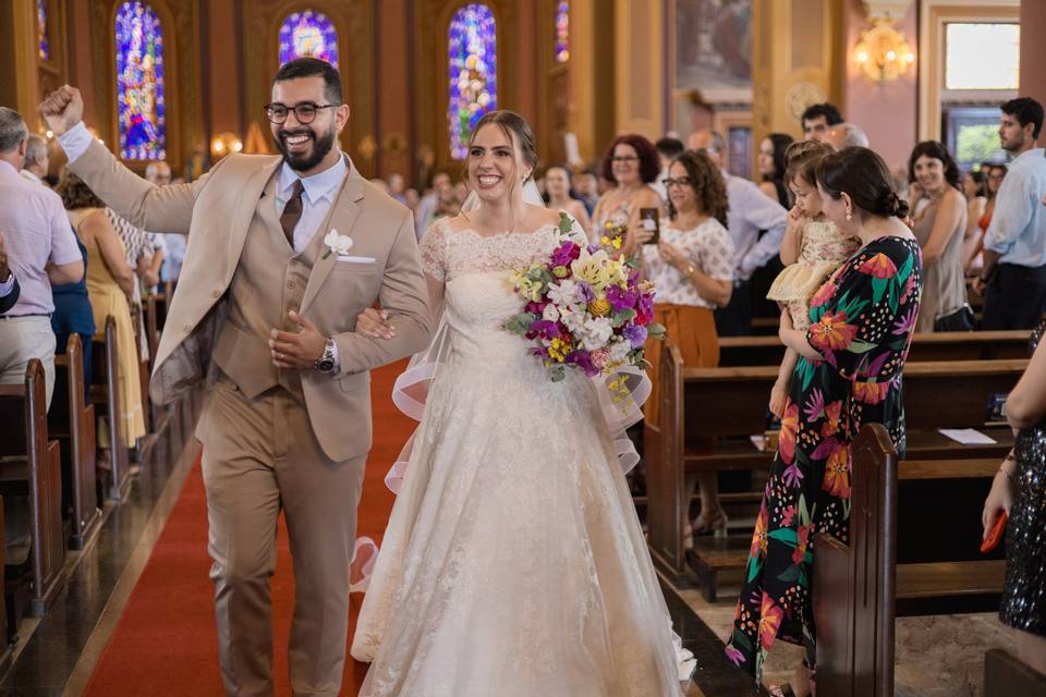 O casamento de Isabella e Vitor