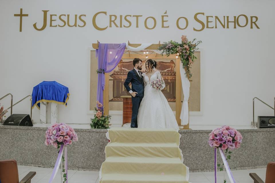 O casamento de Ester Freitas Fontana de Brito  e Bruno dos Santos de Brito 