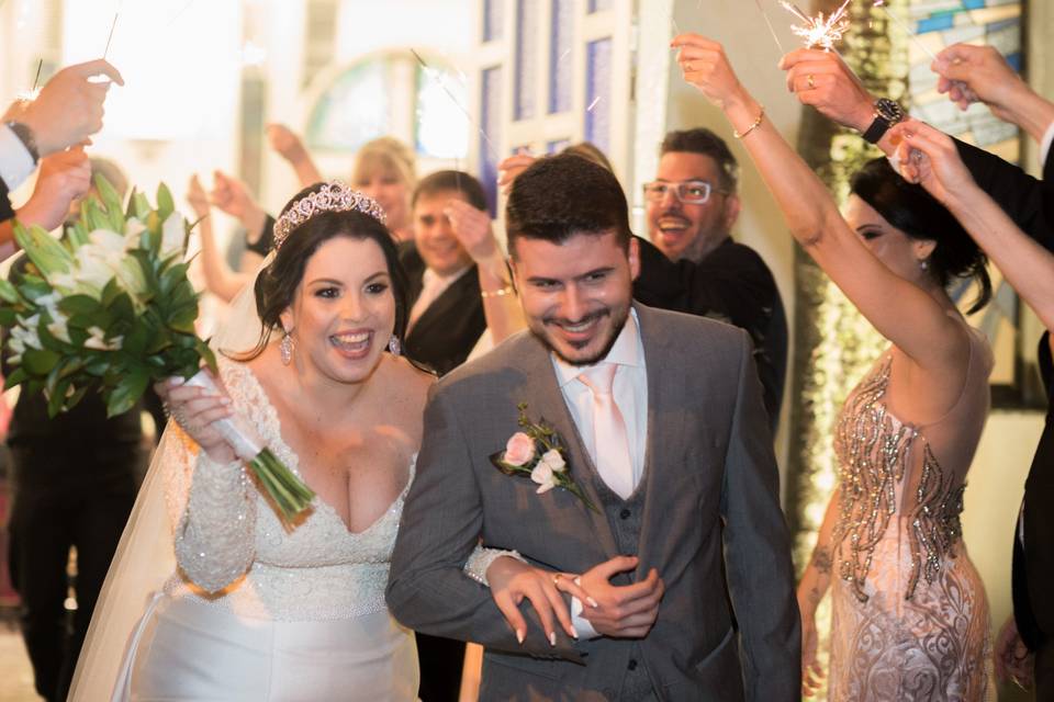O casamento de Erika e Eduardo