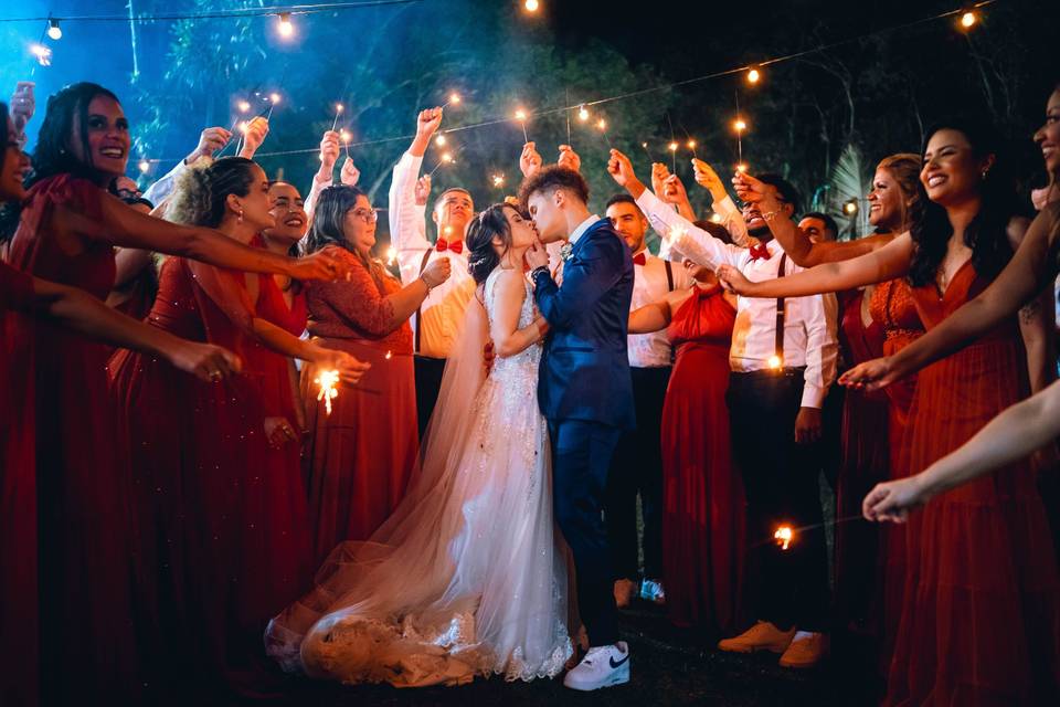 O casamento de Luisa e Adrian