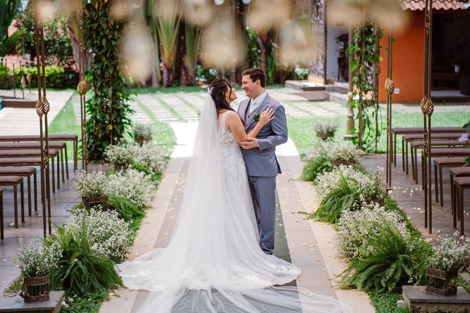 O casamento de Simone e Charles