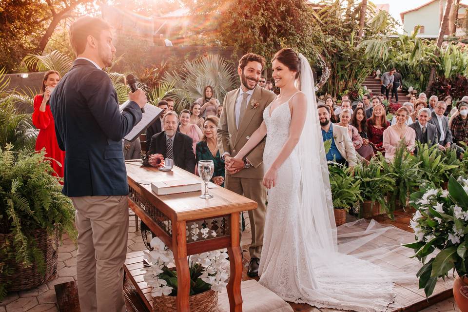 O casamento de Pedro e Diandra