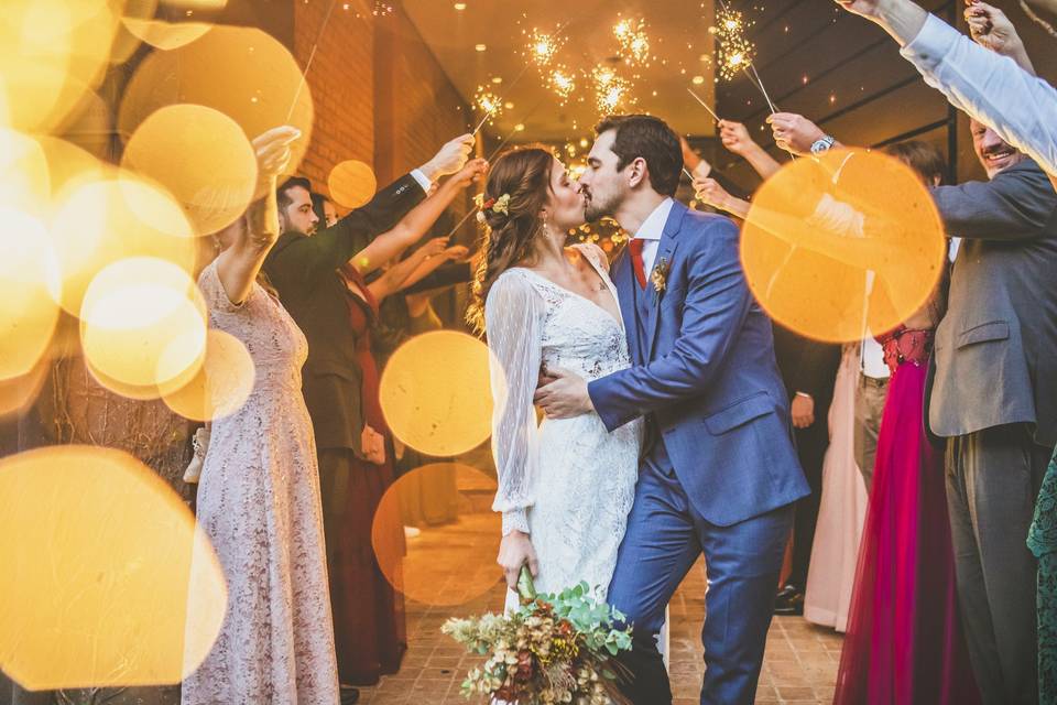 O casamento de Paula e Vitor