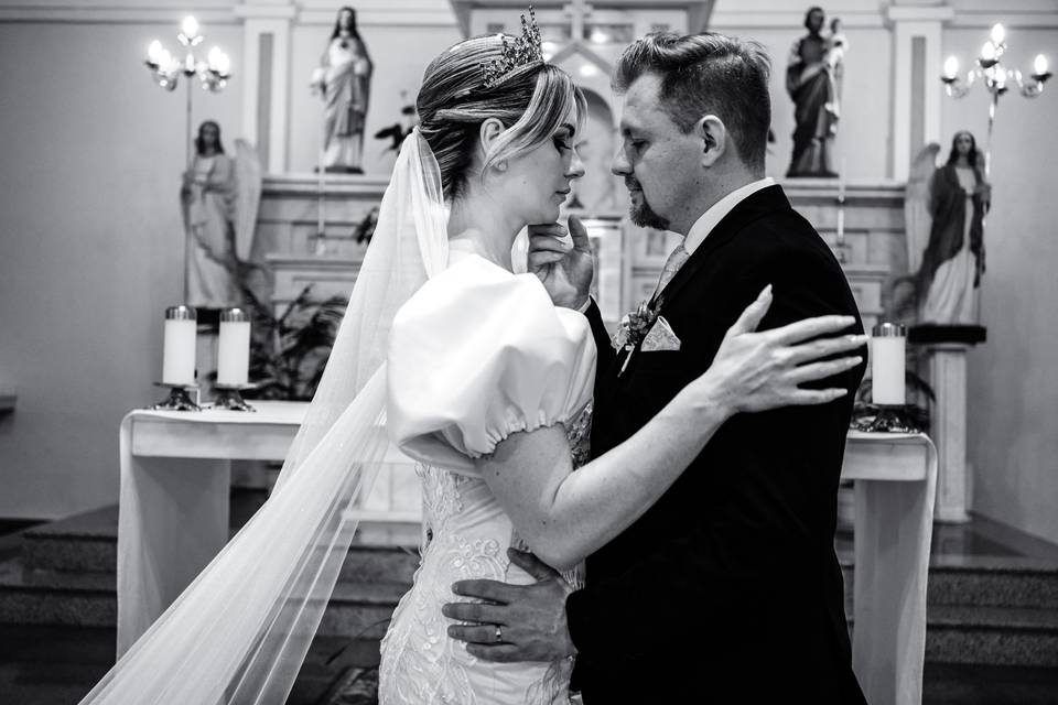O casamento de Tainá e Wagner