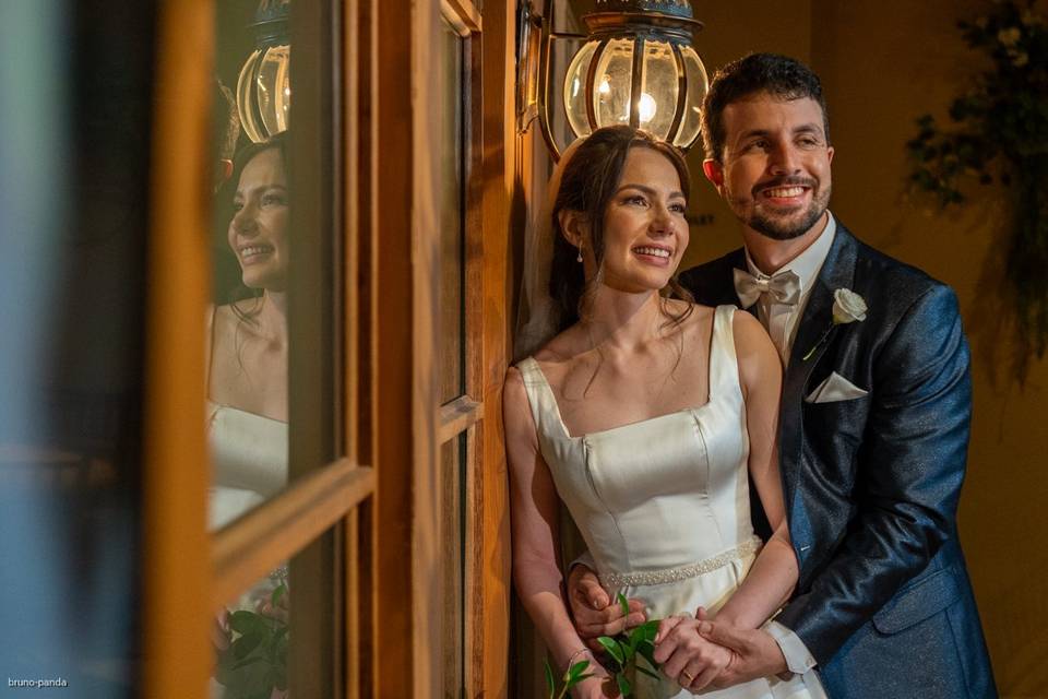 O casamento de Isabela e Wagner