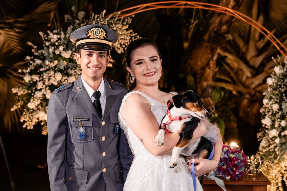 O casamento de Thabata e João