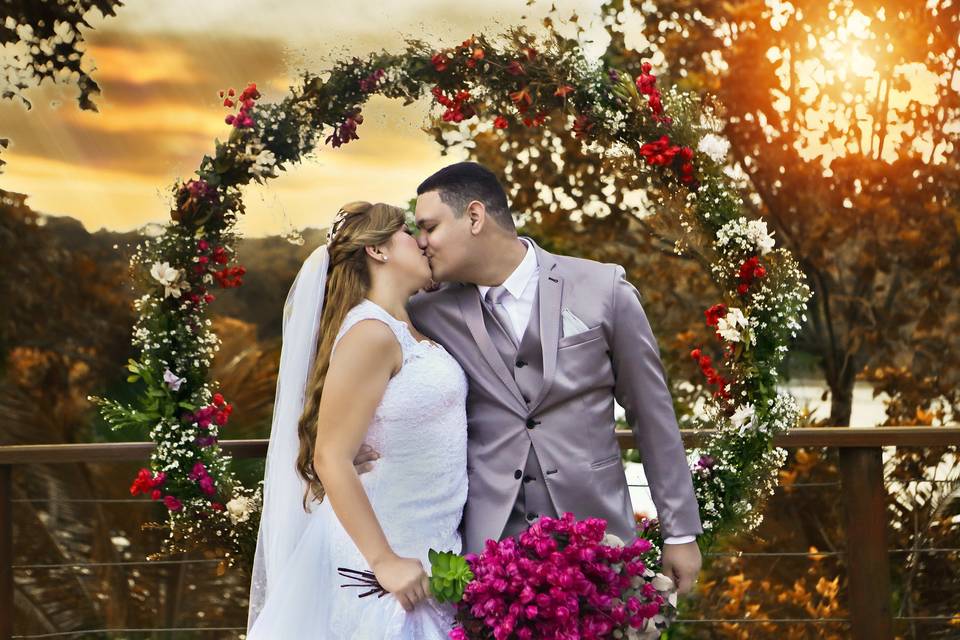 O casamento de Dárlete e Irlan